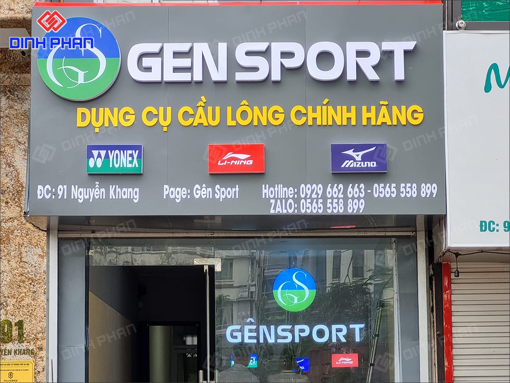 Làm Bảng Hiệu Cửa Hàng Ấn Tượng, Giá Rẻ