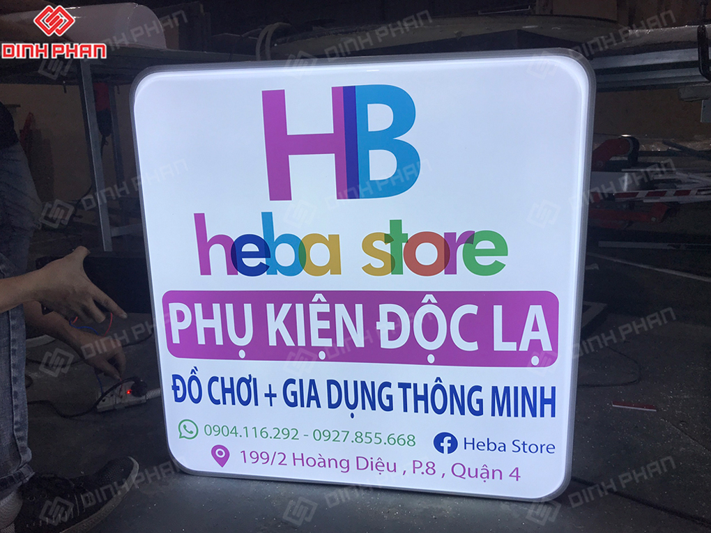 Gia Công Hộp Đèn In UV Cao Cấp, Giá Rẻ