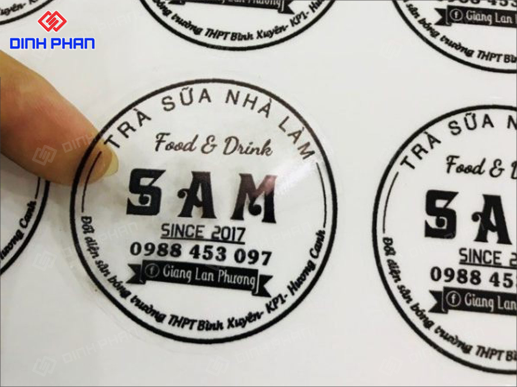 Dịch Vụ In UV Decal Sắc Nét, Giá Rẻ