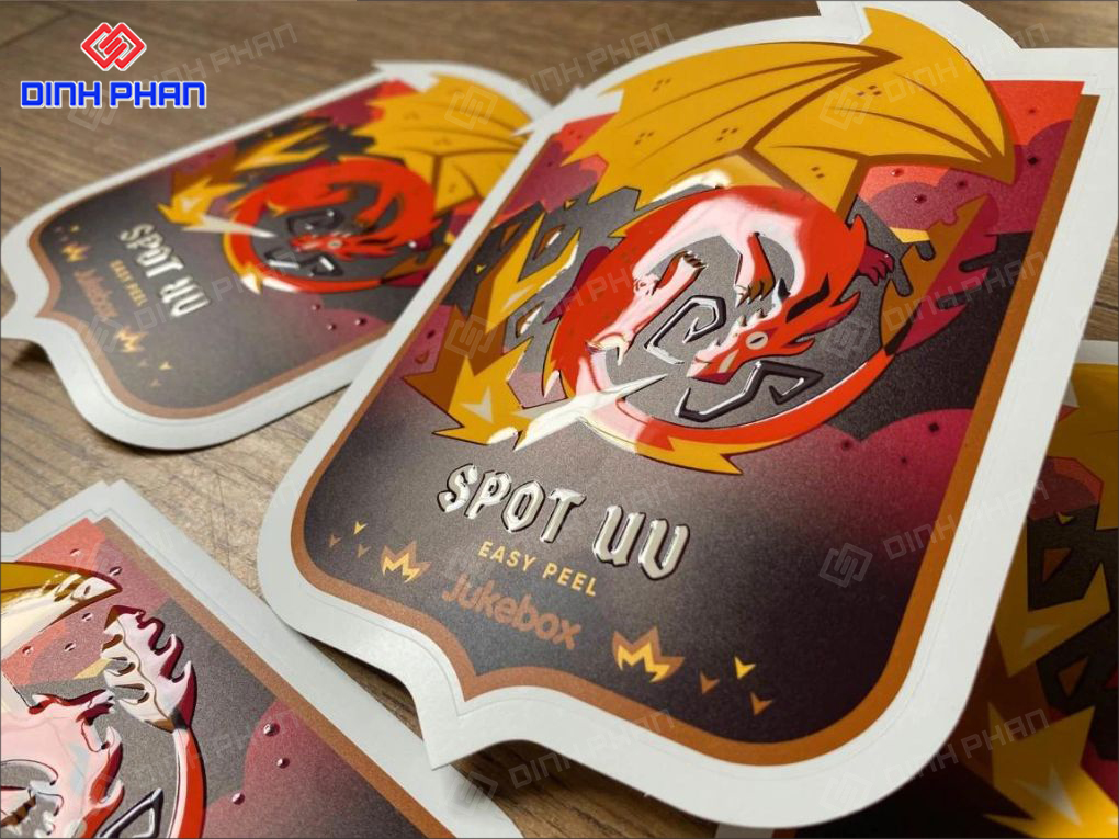 Dịch Vụ In UV Decal Sắc Nét, Giá Rẻ