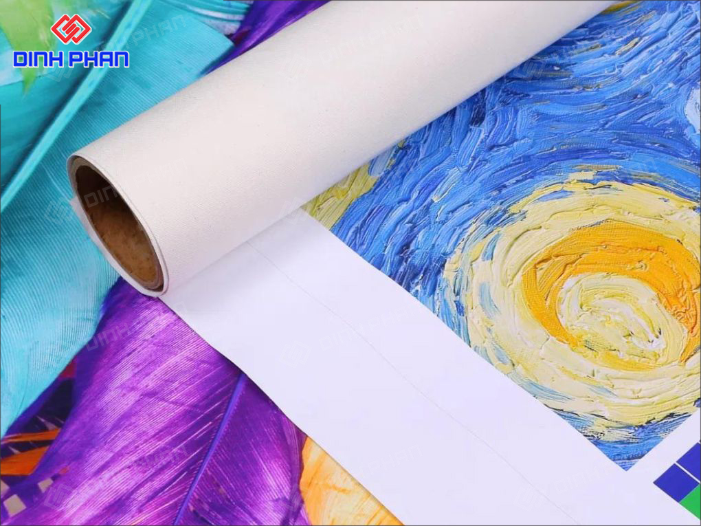 In UV Vải Canvas Bền Màu, Sắc Nét, Giá Rẻ