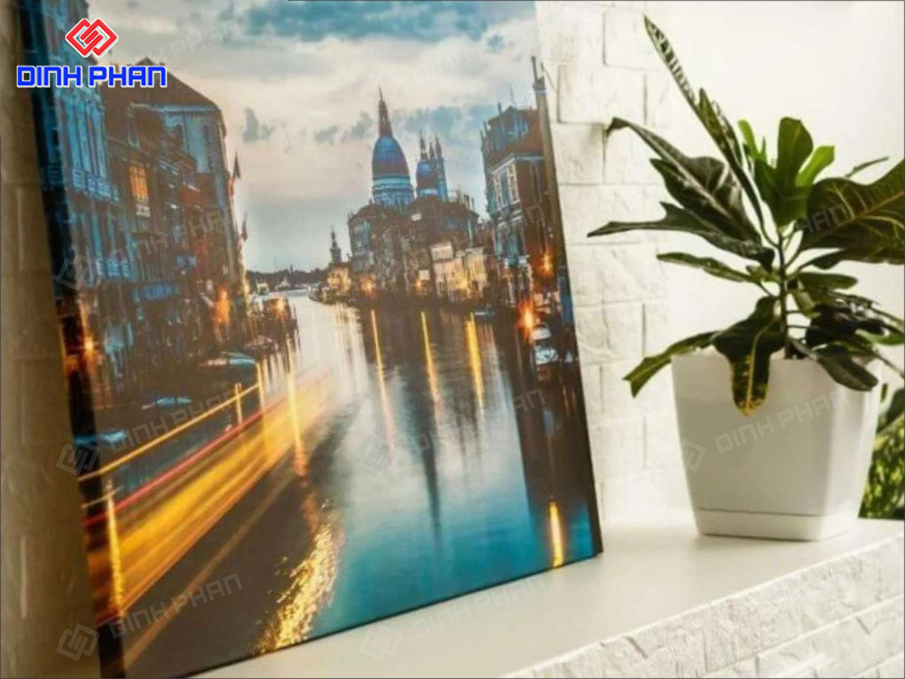 In UV Vải Canvas Bền Màu, Sắc Nét, Giá Rẻ