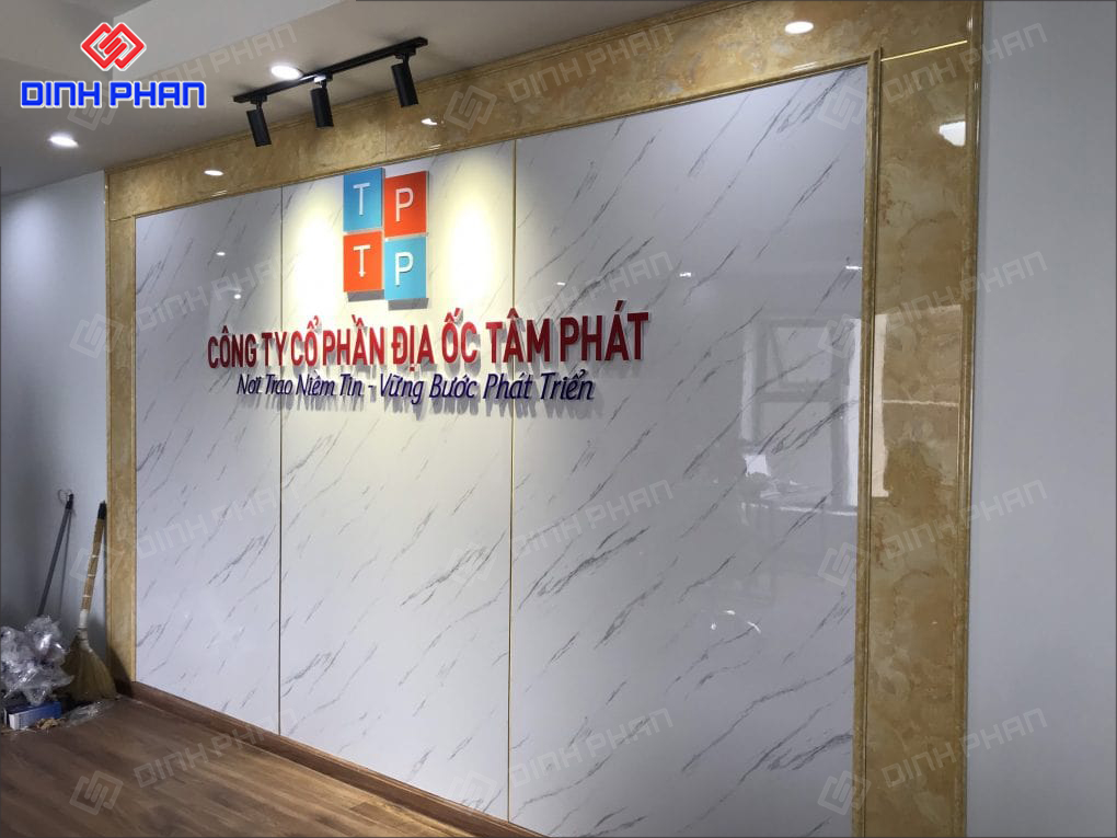 Làm Backdrop Văn Phòng Hiện Đại, Giá Rẻ