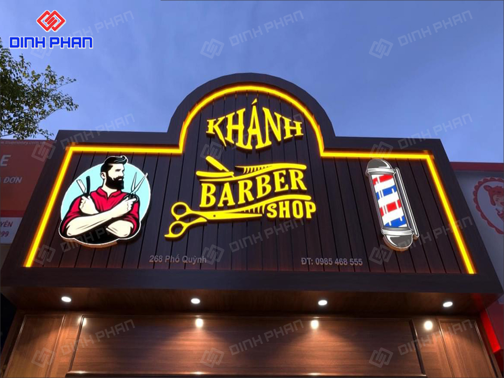 Bảng Hiệu Barber Shop Thịnh Hành, Giá Rẻ