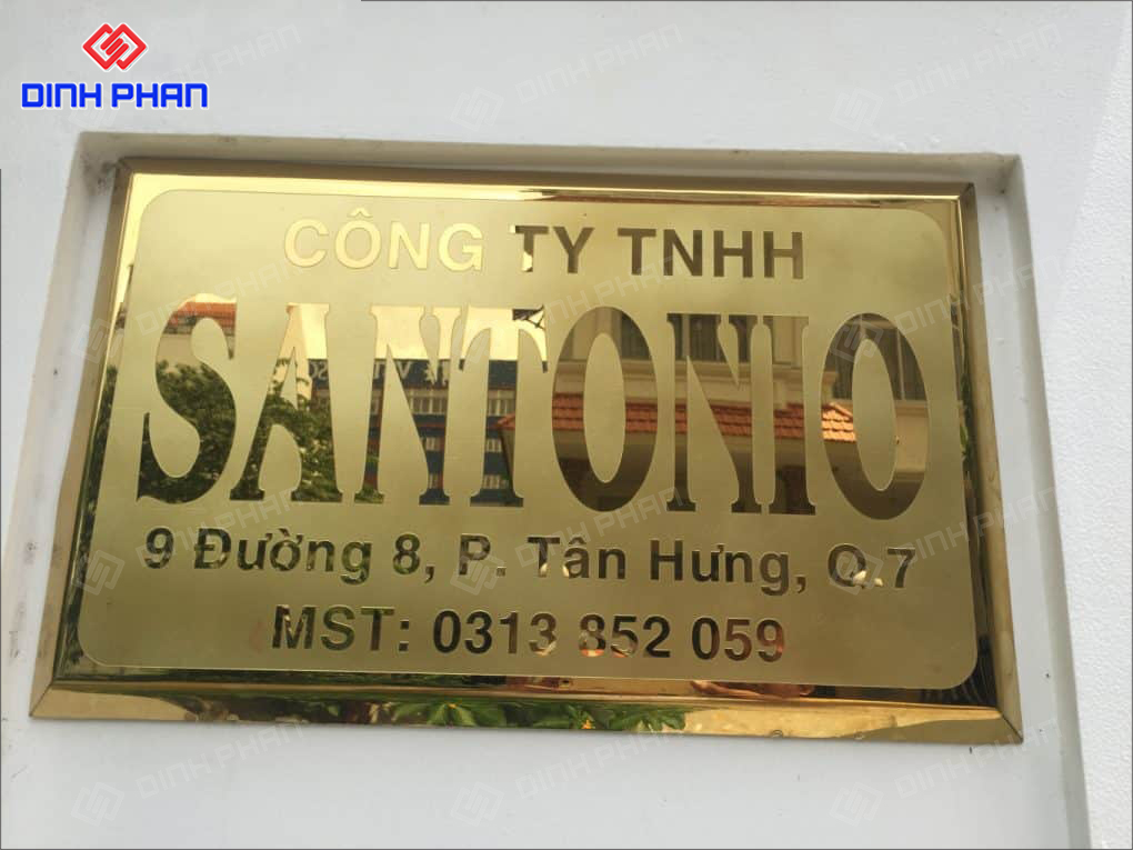 Bảng Hiệu Inox Ăn Mòn Sang, Bền, Giá Rẻ