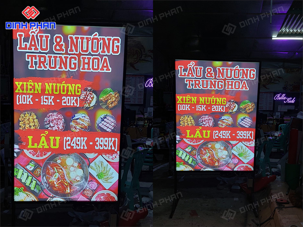 Làm Bảng Hiệu Nhà Hàng Ấn Tượng, Thu Hút