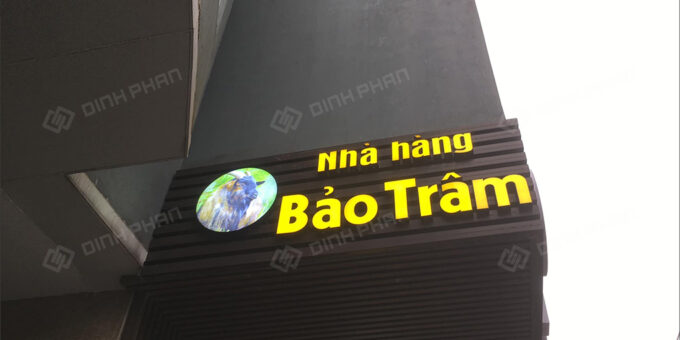 Làm Bảng Hiệu Nhà Hàng Ấn Tượng, Thu Hút