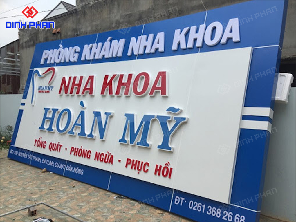 Bảng Hiệu Nha Khoa Chuyên Nghiệp, Giá Rẻ