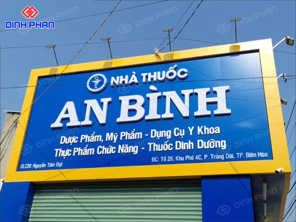 Thi Công Bảng Hiệu Nhà Thuốc Trọn Gói