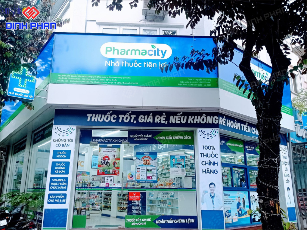 Thi Công Bảng Hiệu Nhà Thuốc Trọn Gói