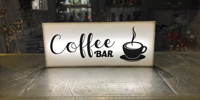 Làm Bảng Hiệu Quán Cafe Độc Đáo, Giá Rẻ