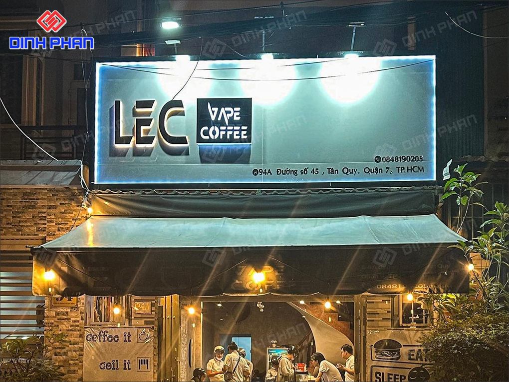 Làm Bảng Hiệu Quán Cafe Độc Đáo, Giá Rẻ