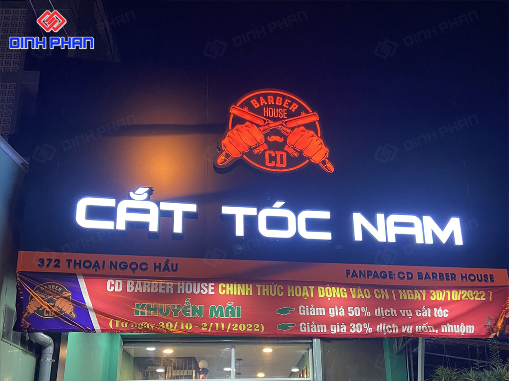 Bảng Hiệu Salon Tóc Phong Cách, Giá Rẻ