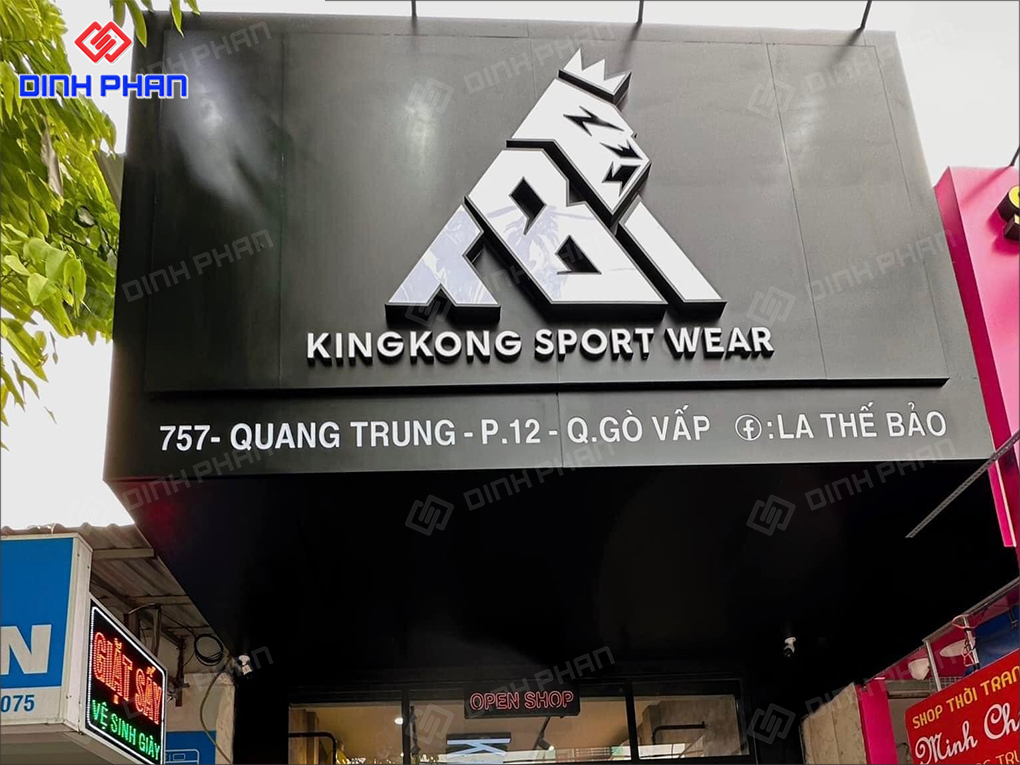 Bảng Hiệu Shop Quần Áo Sang Trọng, Giá Rẻ