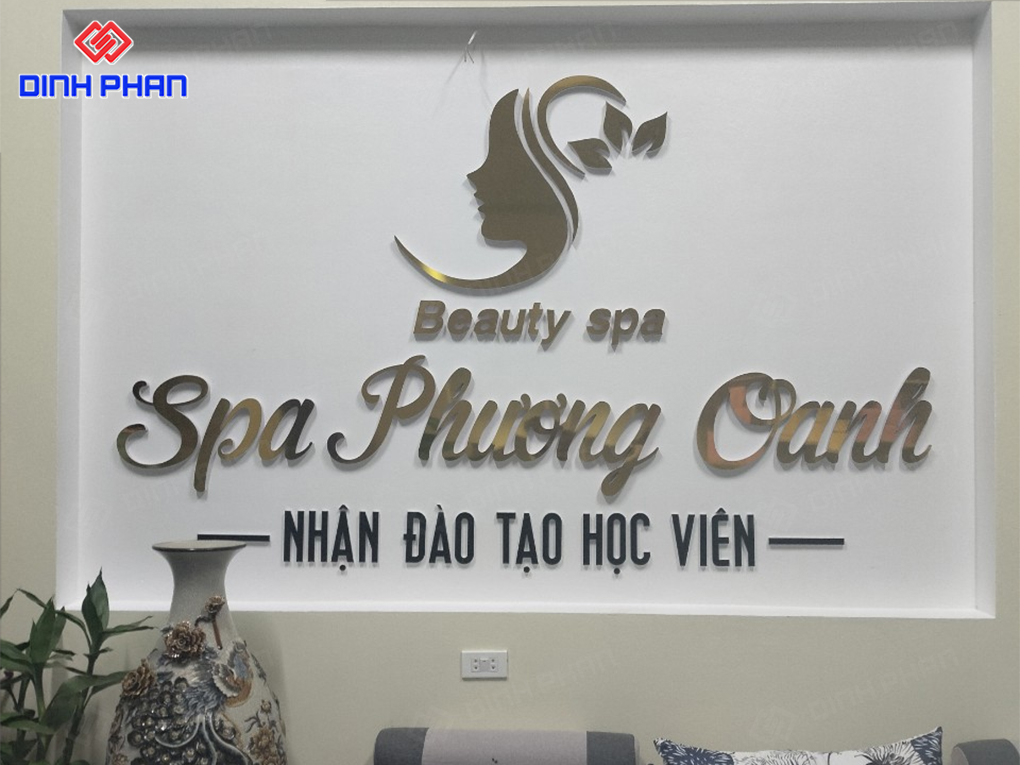 Bảng Hiệu Spa Hiện Đại, Cuốn Hút, Giá Rẻ