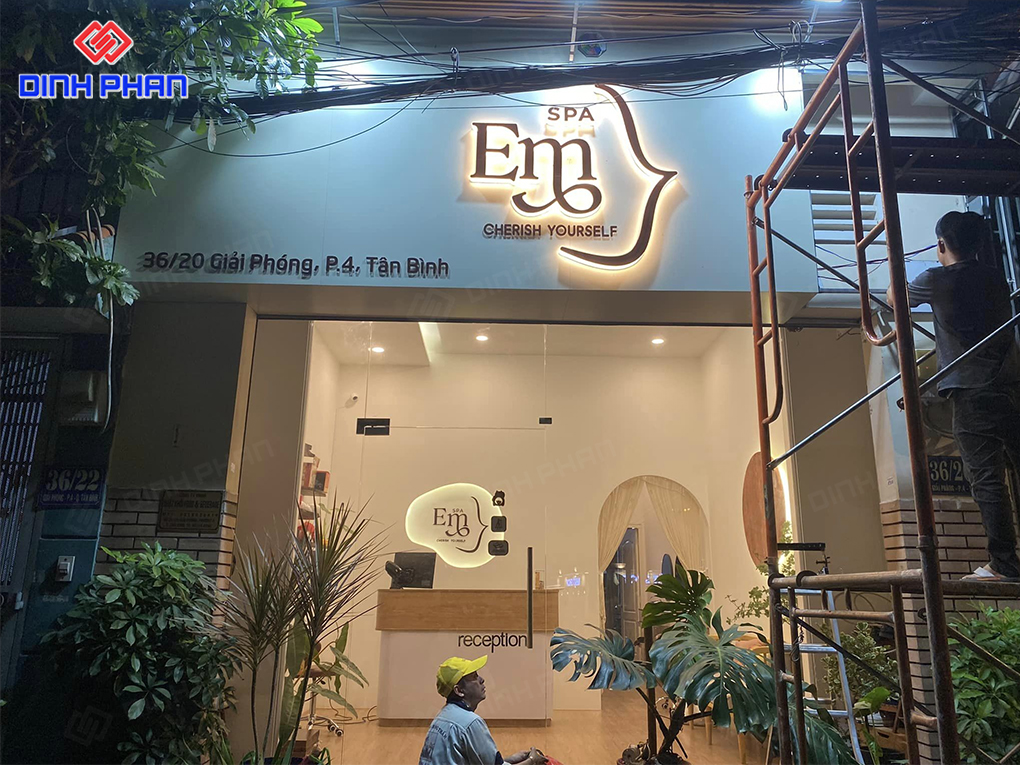 Bảng Hiệu Spa Hiện Đại, Cuốn Hút, Giá Rẻ