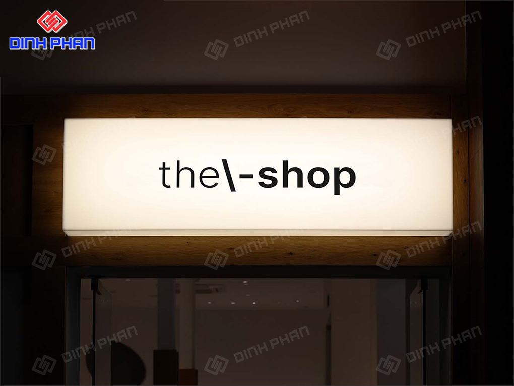 Hộp Đèn Shop Thời Trang Xu Hướng, Giá Rẻ