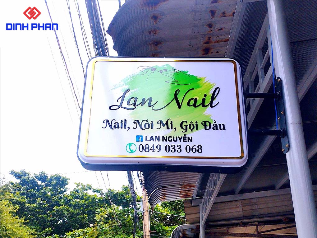 Làm Hộp Đèn Vuông Phong Cách, Giá Rẻ