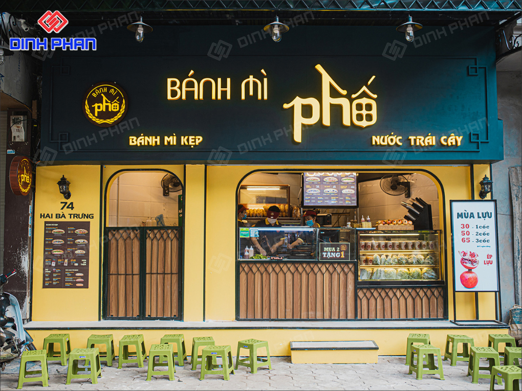 Làm Bảng Hiệu Bánh Mì Ấn Tượng, Thu Hút