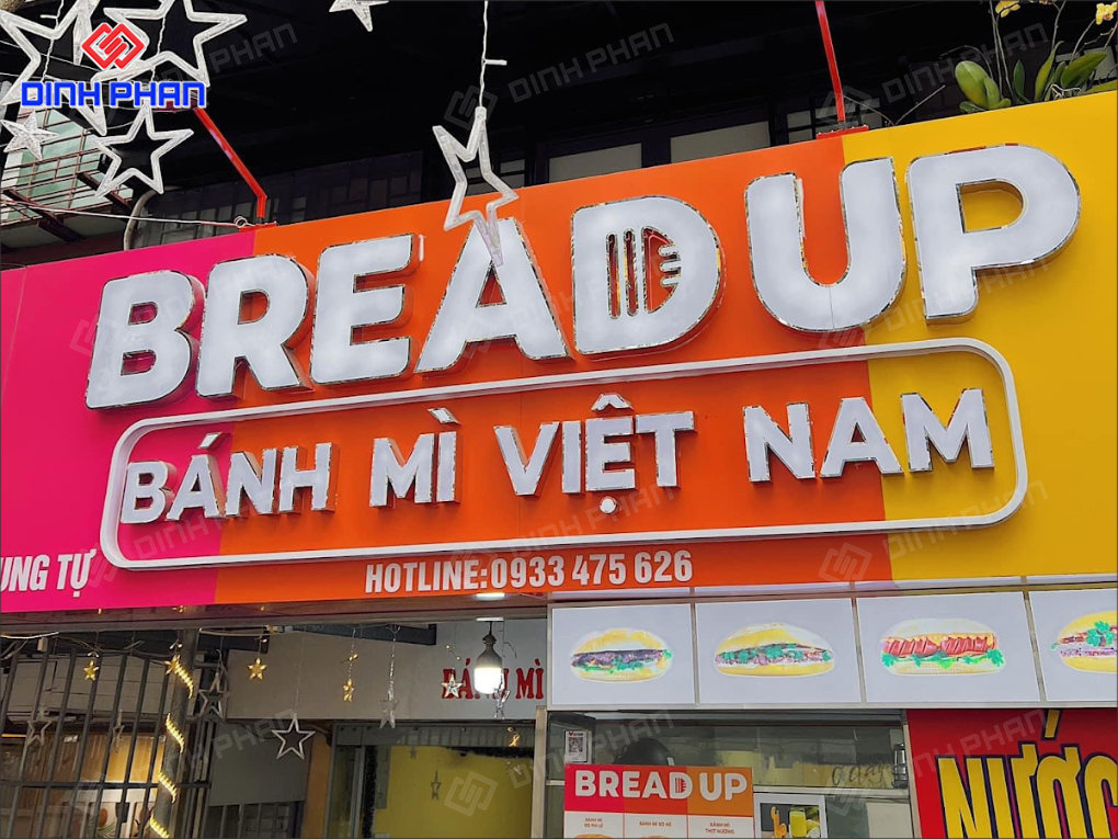 Làm Bảng Hiệu Bánh Mì Ấn Tượng, Thu Hút