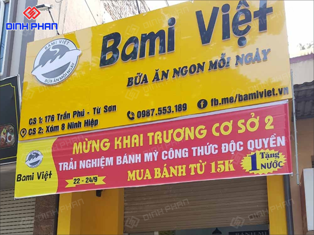 Làm Bảng Hiệu Bánh Mì Ấn Tượng, Thu Hút