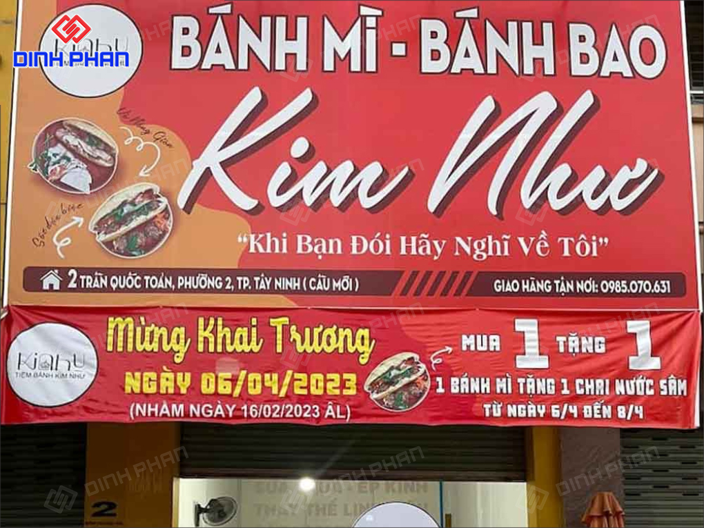 Làm Bảng Hiệu Bánh Mì Ấn Tượng, Thu Hút