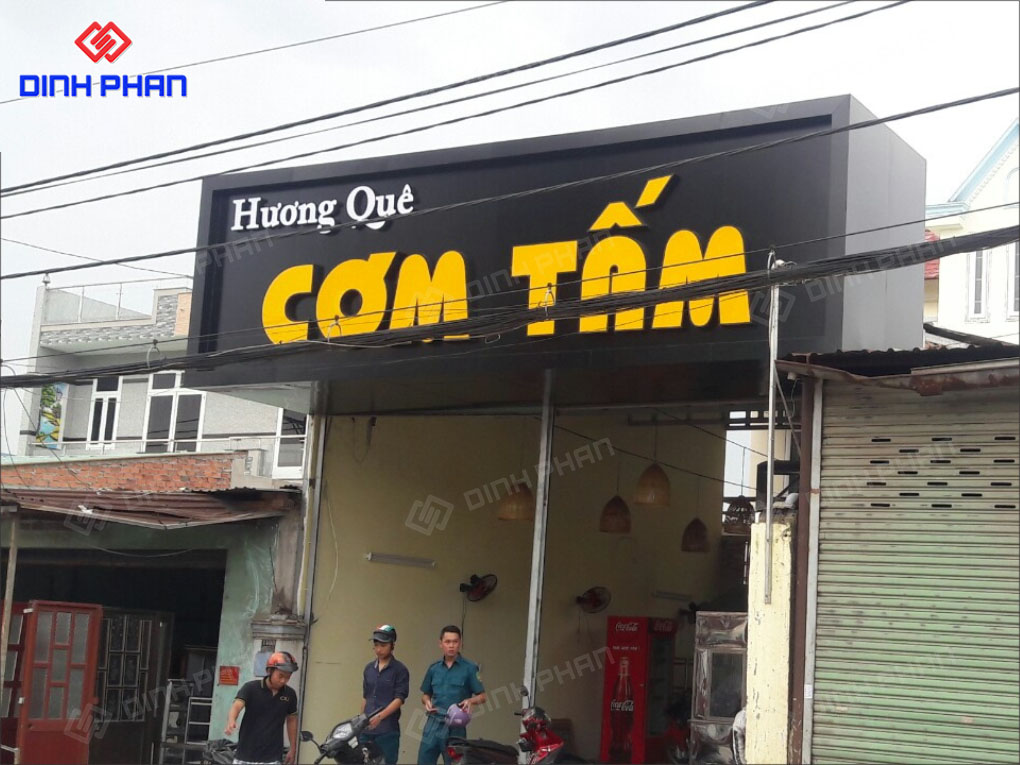 Làm Bảng Hiệu Cơm Tấm Hấp Dẫn, Giá Rẻ