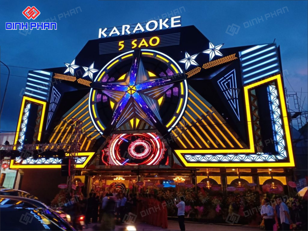 Làm Bảng Hiệu Karaoke Trọn Gói, Sang Trọng