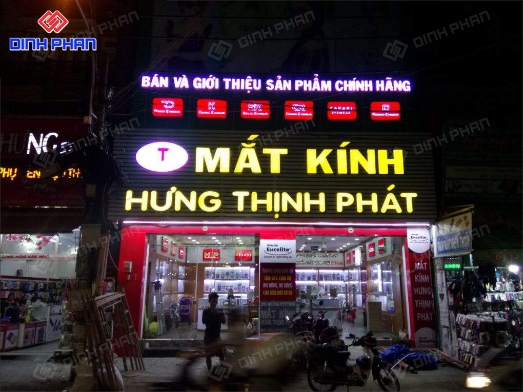 Làm Bảng Hiệu Mắt Kính Trọn Gói, Đạt Chuẩn