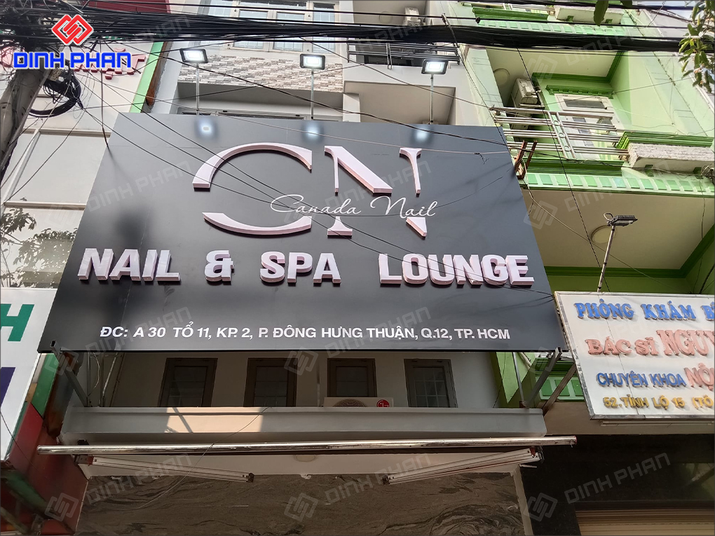 Làm Bảng Hiệu Nail Đẹp Cuốn Hút, Giá Rẻ