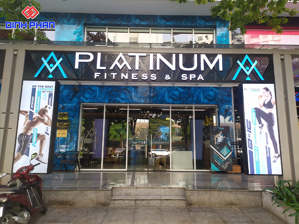 Làm Bảng Hiệu Phòng Gym Chất, Phong Cách