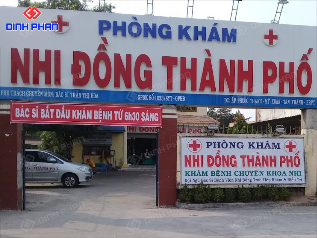 Làm Bảng Hiệu Phòng Khám Đẹp, Đạt Chuẩn