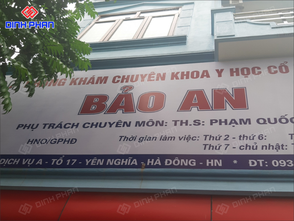 Làm Bảng Hiệu Phòng Khám Đẹp, Đạt Chuẩn