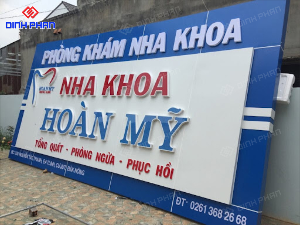 Làm Bảng Hiệu Phòng Khám Đẹp, Đạt Chuẩn