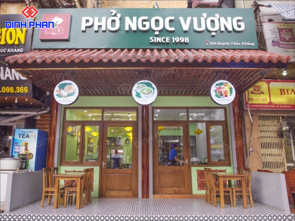 Làm Bảng Hiệu Quán Phở Ấn Tượng, Thu Hút