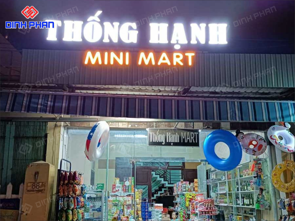 Làm Bảng Hiệu Siêu Thị Mini Đẹp, Giá Rẻ