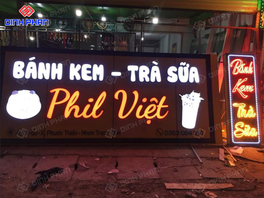 Làm Bảng Hiệu Tiệm Bánh Nổi Bật, Giá Rẻ