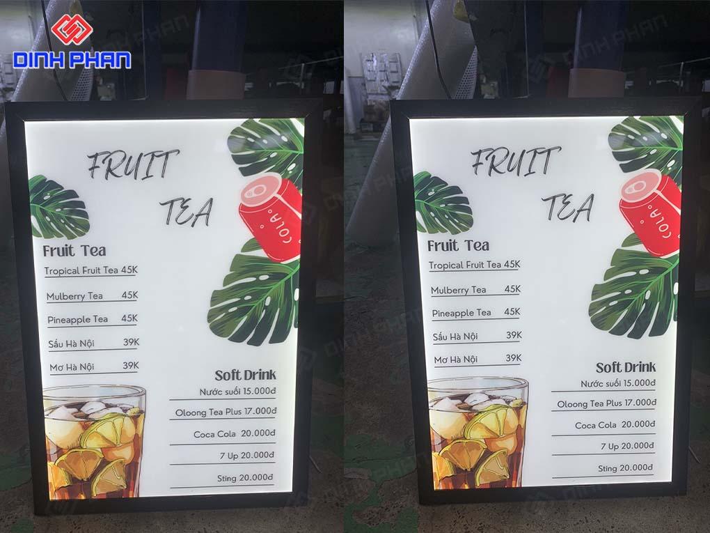 In Menu Theo Yêu Cầu, Giá Rẻ, Lấy Nhanh