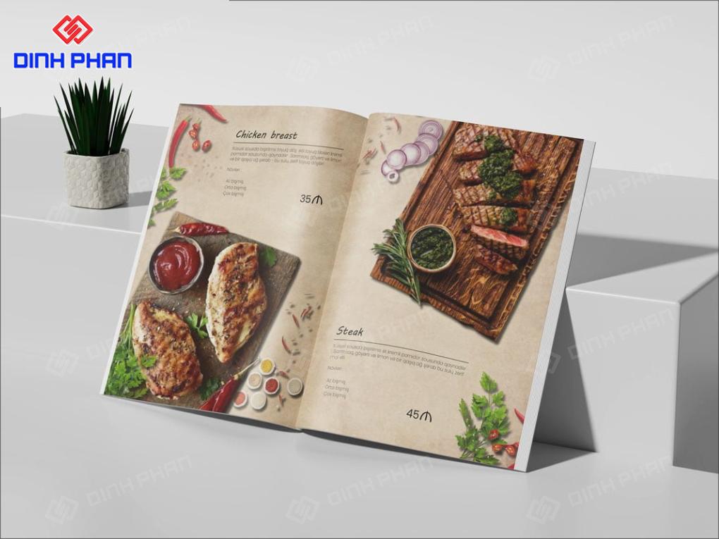 In Menu Theo Yêu Cầu, Giá Rẻ, Lấy Nhanh