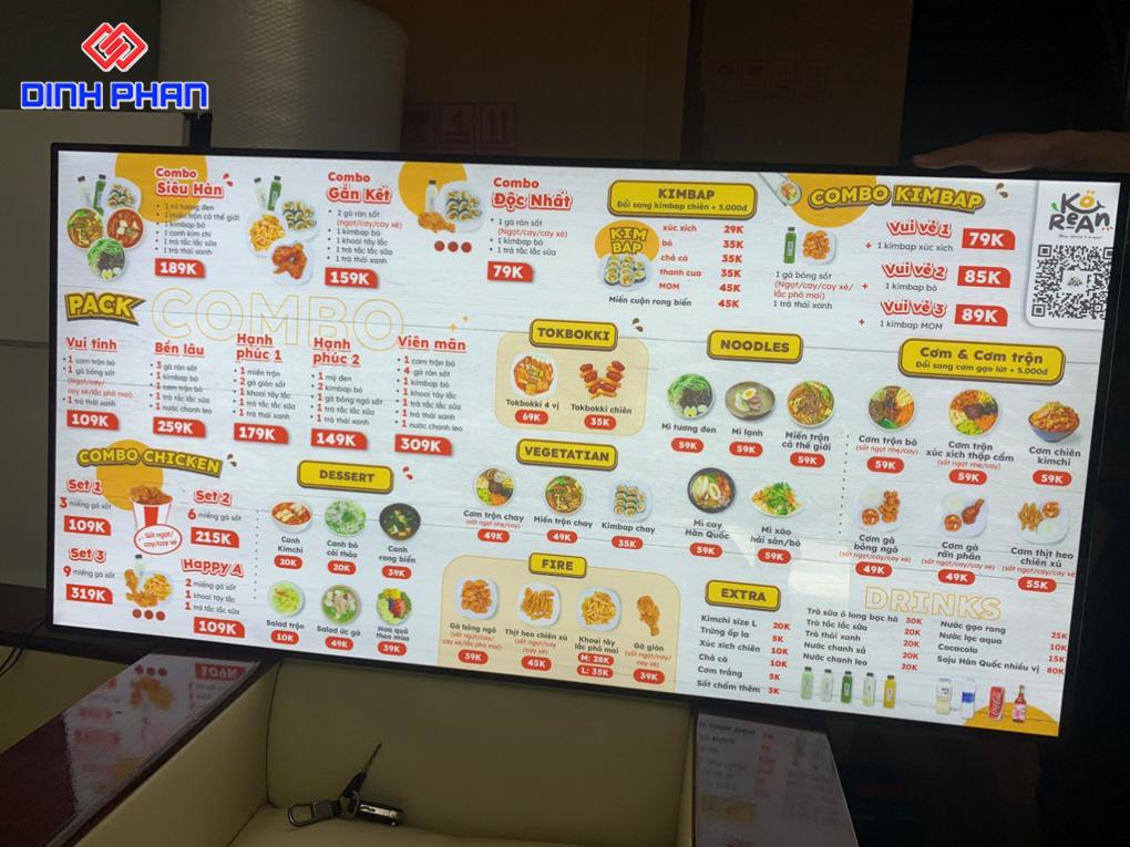 In Menu Theo Yêu Cầu, Giá Rẻ, Lấy Nhanh