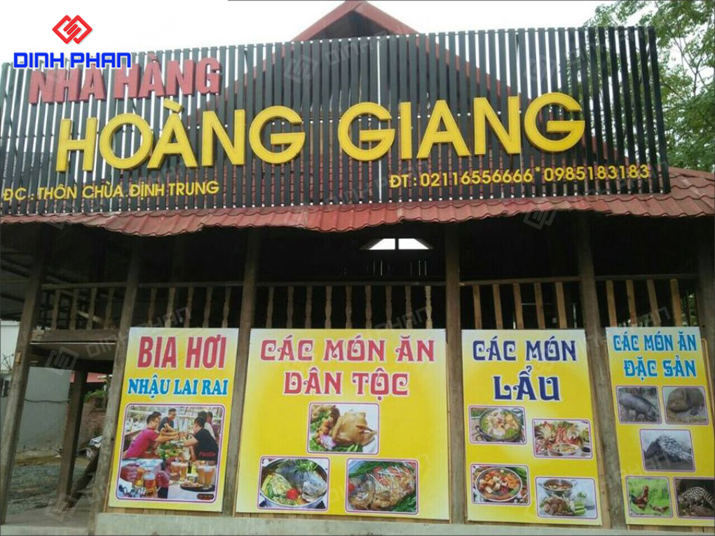 Làm Bảng Hiệu Quận 10 Uy Tín,Trọn Gói