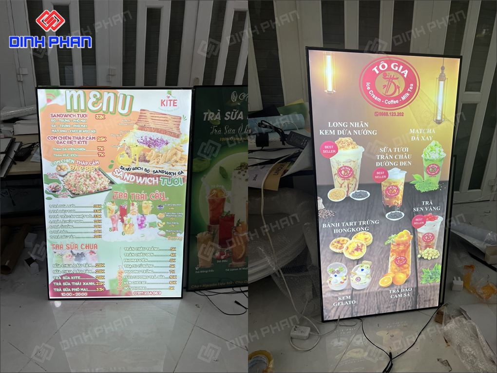 Gia Công Tranh Điện Menu Đẹp, Hiện Đại