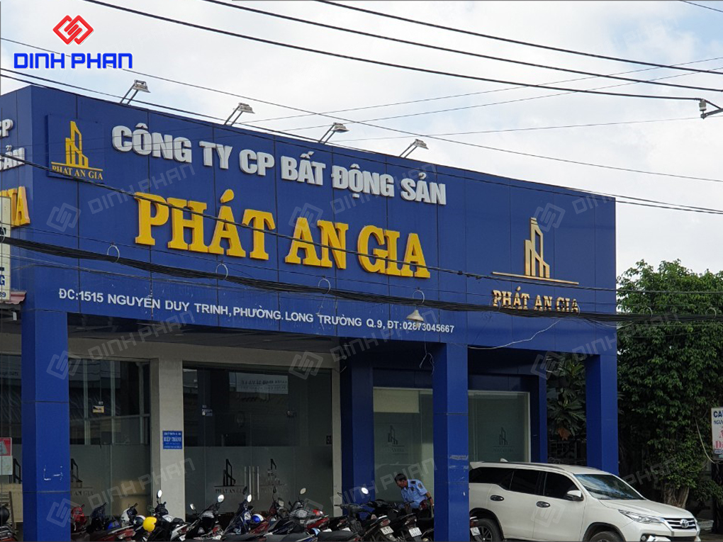 Làm Bảng Hiệu Bất Động Sản Đẹp, Giá Rẻ