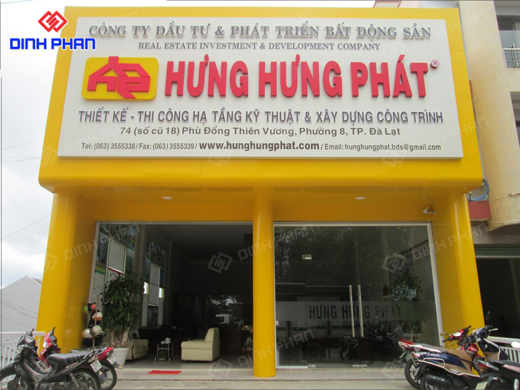 Làm Bảng Hiệu Bất Động Sản Đẹp, Giá Rẻ