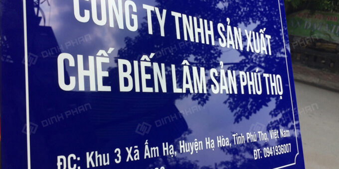 Làm Bảng Hiệu Mica Dán Decal Đẹp, Giá Rẻ