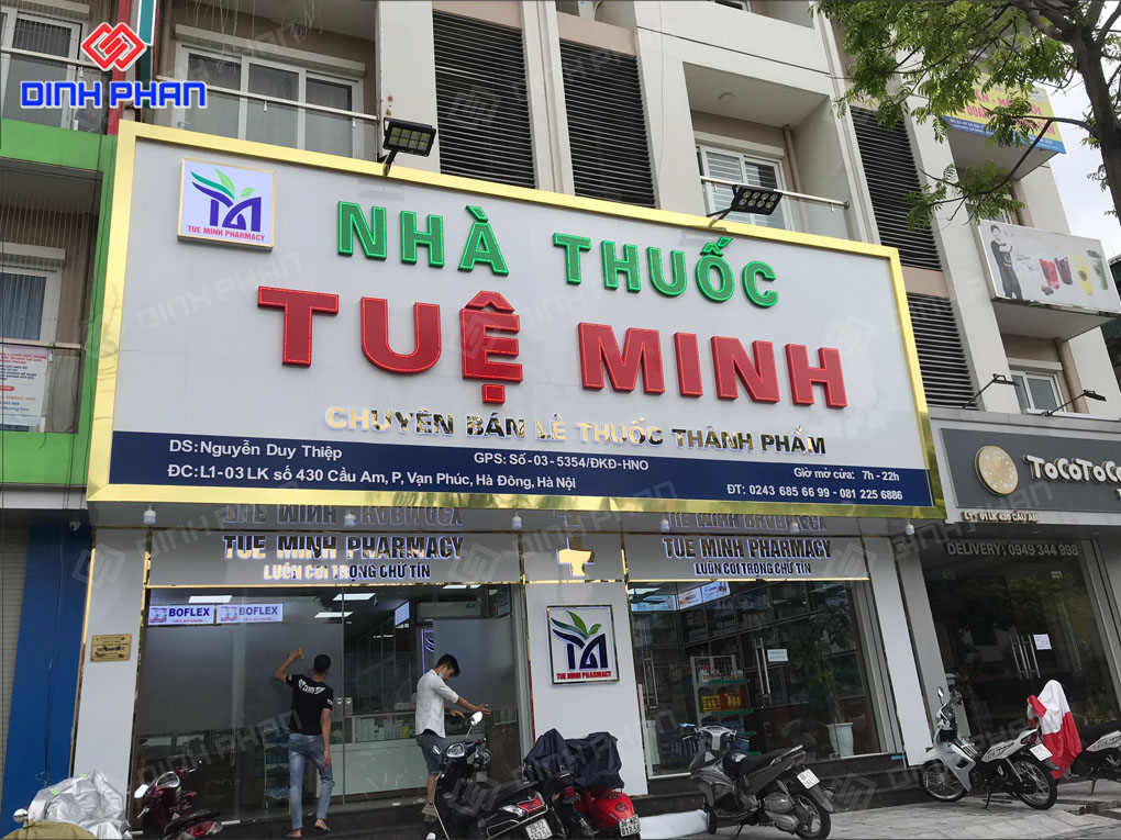 Làm Biển Hiệu Alu Ấn Tượng, Giá Rẻ